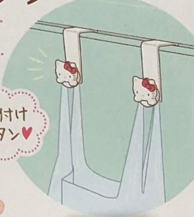 Sanrio Hello Kitty - Gancho de plástico para bolsa (500 g, 2 unidades)