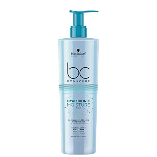 Schwarzkopf Professional BONACURE HYALURONIC MOISTURE KICK ACONDICIONADOR LIMPIADOR 500ML