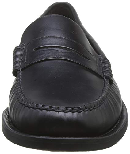 Sebago Classic Dan Waxy, Mocasines (Loafer) Hombre, Negro (Black 902), 43