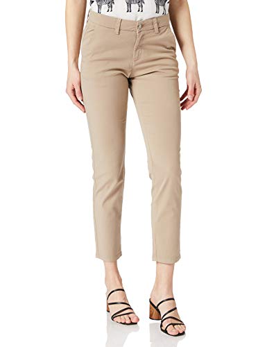 SELECTED FEMME Corte cónico chino femenino. Silver Mink 46