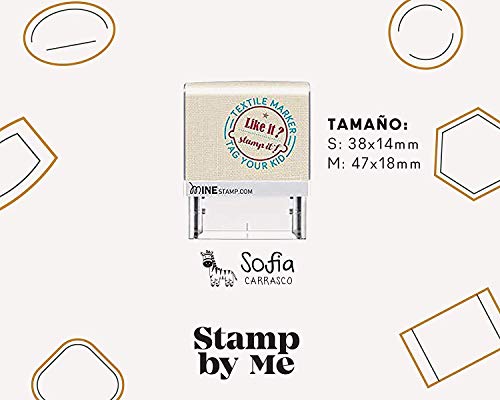 Sello Personalizado para Ropa, 9 Diseños Exclusivos a Elegir, Marcador Ropa Personalizado
