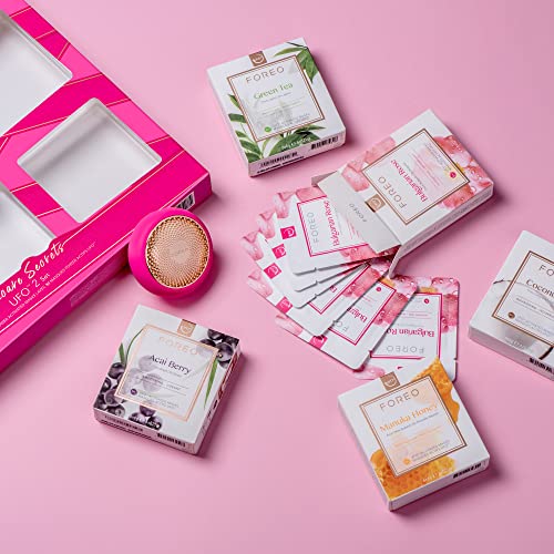 Set regalo FOREO Skincare Secrets: UFO 2 + 30 Mascarillas, tratamiento de luz LED, termoterapia, crioterapia y T-Sonic