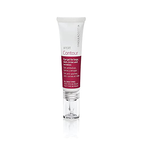 Singuladerm - XPERT Contour - Contorno de ojos antiarrugas - Gel contorno de ojos - Atenúa ojeras y bolsas - Ojos cansados - Efecto lifting - 30ml