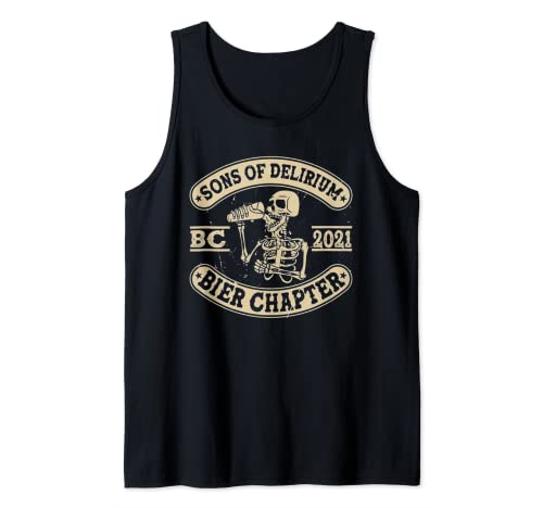 SONS OF DELIRIUM BC 2021 - Cortador de cerveza Camiseta sin Mangas