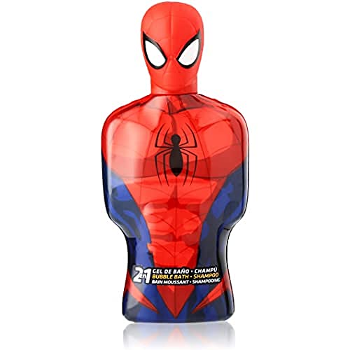 Spiderman Figura 2-en-1 Gel de Baño-Champú 350 ml