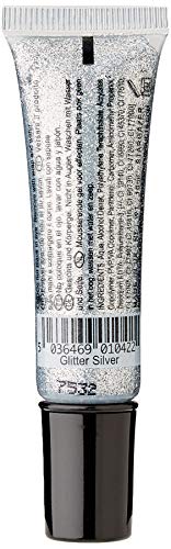 Stargazer Gel Glitter, Maquillaje de ojos con brillos (Plata) - 1 unidad