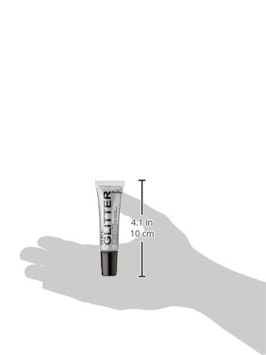 Stargazer Gel Glitter, Maquillaje de ojos con brillos (Plata) - 1 unidad
