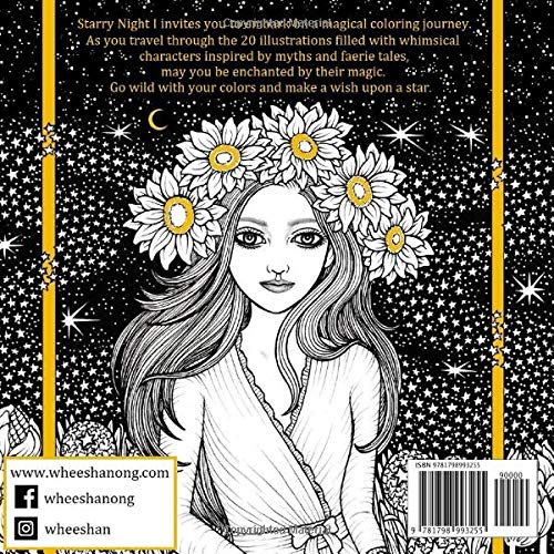Starry Night I: A Magical Coloring Journey (Starry Night Coloring Book Series)