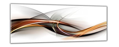 STYLER gl013 de Cristal, Vidrio, Blanco, 0.4 x 125 x 50 cm