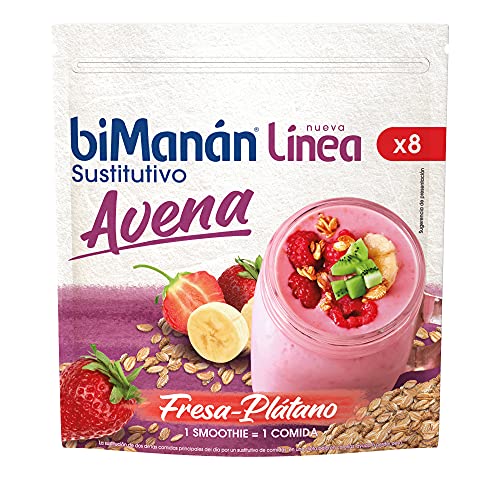 Sustitutivo Smoothie Avena Fresa-plátano Doy - 280 g