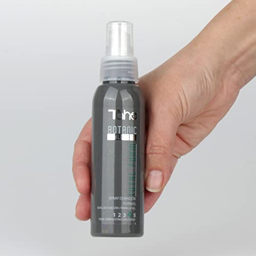 Tahe Botanic Styling Total Form Spray Fijador con Aporte de Textura, Duración y Brillo, Fijación 4, 100 ml