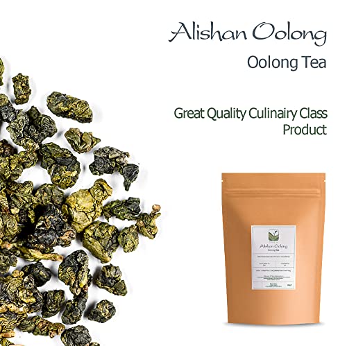 Té Oolong De Alishan Taiwán - Taiwanés Tie Guan Yin - Wu Long Té De Hoja Suelta - Té Azul - Té De Formosa Tieguanyin - 100g
