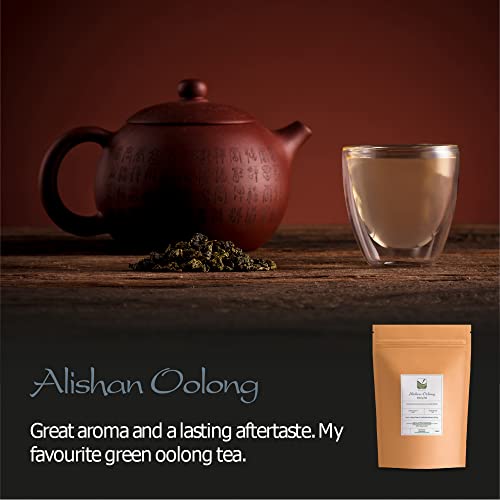 Té Oolong De Alishan Taiwán - Taiwanés Tie Guan Yin - Wu Long Té De Hoja Suelta - Té Azul - Té De Formosa Tieguanyin - 100g