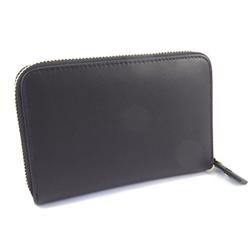 Ted Lapidus [P8866] - Cartera de Cuero con Cremallera 'Ted Lapidus' Negra - 15x10x2.5 cm.