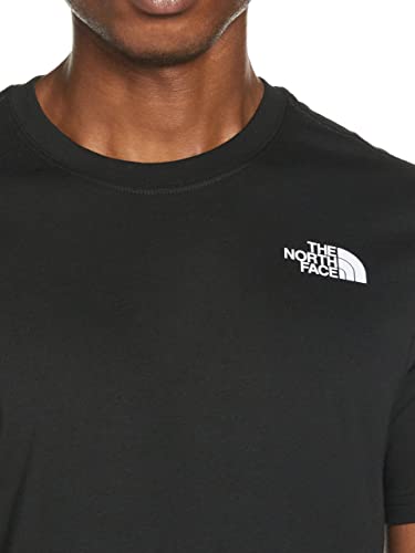 The North Face S/S Red Box tee Camiseta de Manga Corta, Hombre, Negro (TNF Black), L