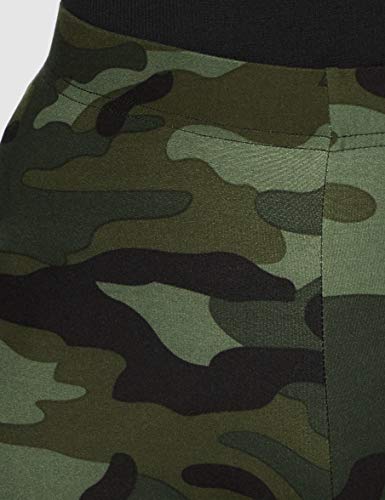 Urban Classics Ladies Camo Leggings, Mallas, Material Opaco - Pantalones Deportivos, Verde (Wood Camo), XL