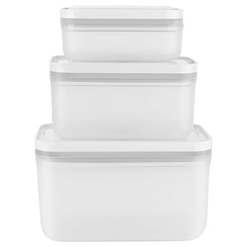 Vacuum box set, 3-pcs | Plastic Fresh & Save
