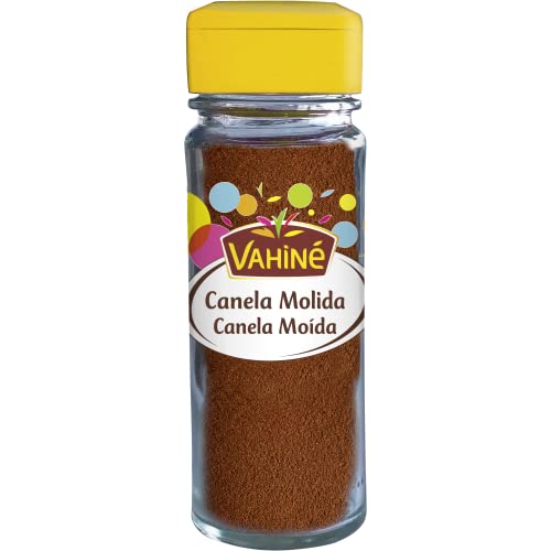 VAHINÉ - Especias Cocina - Canela Molida - Para Pasteles, Crepes, Compotas, Tartas, y Platos Salados - 43g