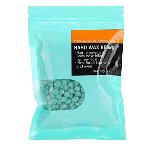 【Venta del día de la madre】Frijoles de cera, cera dura depilatoria duradera, para cara, brazo, pierna, axila(50g)