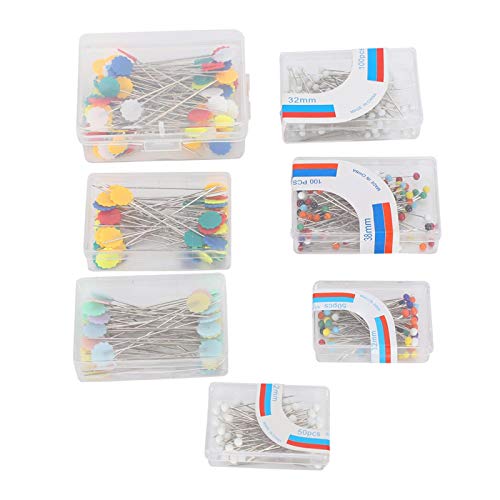 Venta Loca Pin de Cabeza Grande Resistente a la corrosión, Pin de Costura Ligero, para Costura DIY, Corte de Ropa, decoración de Costura