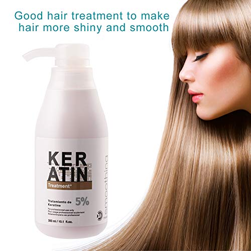 Venta loca Tratamiento de queratina de 300 ml para el tratamiento del cuidado del cabello dañado
