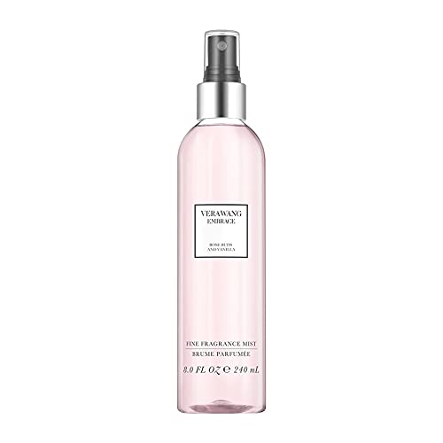 Vera Wang Embrace Body Mist Fragancia para mujeres Rose Brotes y vainilla, 240 ml