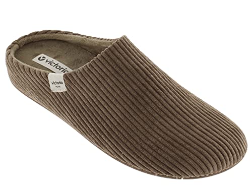 victoria Alpargata VICTORIA Norte Zapatilla DE CASA Fieltro Pana 1081107-MEN para Hombre Taupe 42