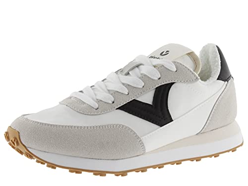 victoria Plano VICTORIA Basket Astro Nylon con Logo VICTORIA Y TALÓN EN Contraste 1138100-WOMEN para Mujer Negro 39