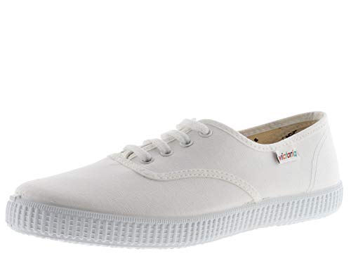 victoria Plano VICTORIA Tenis 1915 Inglesa Lona 106613-WOMEN para Mujer Blanco 38