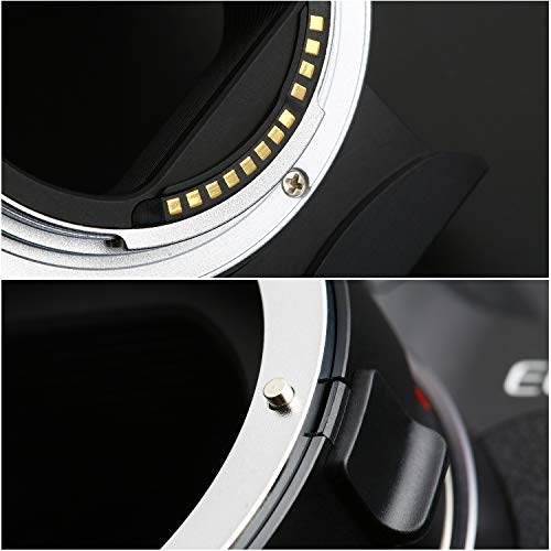 VILTROX EF-EOS R Auto Focus Adaptador de Montaje de Lente para Canon EF/EF-S Objetivo a Canon RF Montaje EOS R R5 R6 RP Cámara