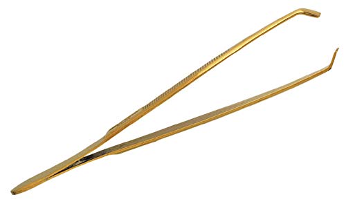 Vitry Pinzas De Cangrejo Bisque De Acero Inoxidable Dorada (24 Quilates De Oro) 21 g