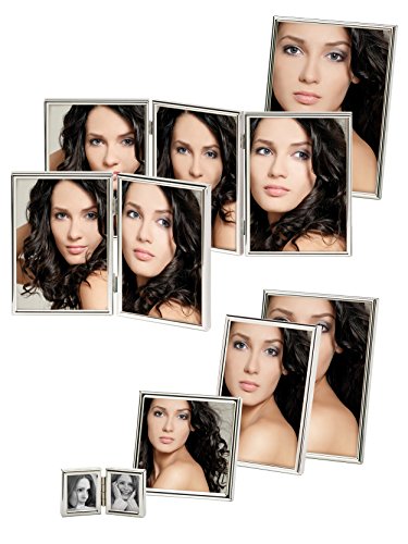 Walther Design WD099S Chloe, retrato marco 9 x 9 cm, Plateado