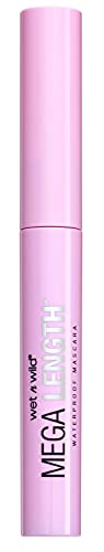 Wet n Wild - Mega Length - Máscara de Pestañas Negra Voluminizadora para Conseguir Pestañas Largas y Fuertes - Maquillaje para Ojos - Fórmula con Vitamina E - Very Black - 1 Unidad
