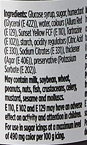Wilton Colorante Alimenticio para Glaseado en Pasta, 28.3g, Color Rojo Rojo, 04-0-0036