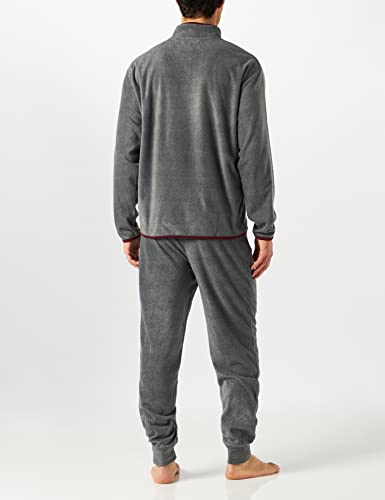 Women' Secret Pijama LONG SLEEVES LONG PANT PYJAMA 2762165 Gris Oscuro ,XXL para Hombre