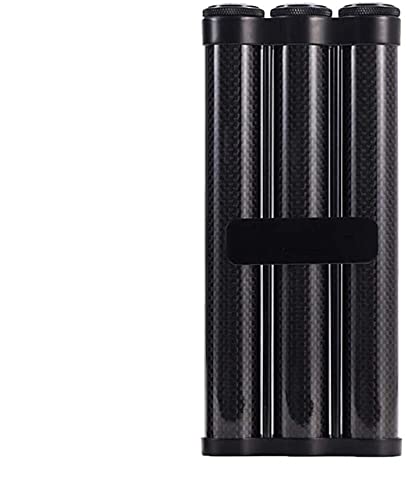 XIAOQIANG Tubo de cigarro de fibra de carbono Viaje portátil 2/3 TUBO Caso de cigarro Jar Humidificador Humidor Mini Caja de cigarro Bolsillo Caja decorativa al aire libre (color:for 2 cigarros)