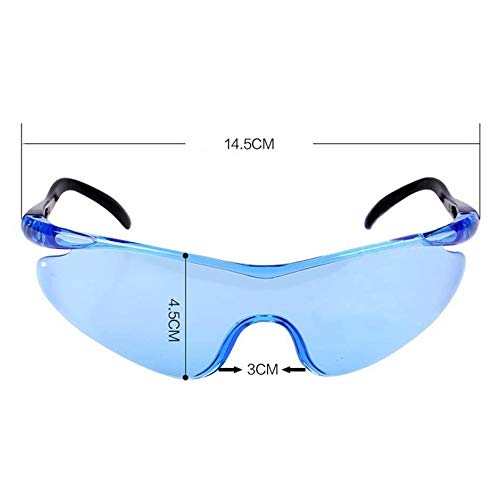 XLKJ 6 Pcs Gafas Protectoras, Lentes de Seguridad, Gafa de Protección para Niños Adultos, Gafas Protectoras de Trabajo para Deportes y Actividades al Aire Libre Juego