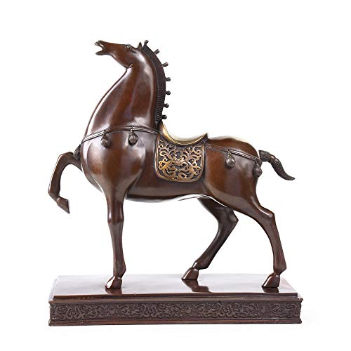 YAMASCO Decoración, Cultura y Arte de Caballos de Bronce, expresados ​​en esculturas de Bronce, Forma Realista Caballo General, Regalo de Empresa