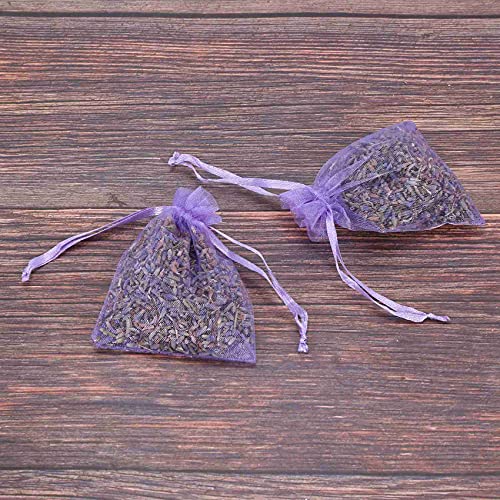 Yantan Paquete de lavanda 15 paquetes, desodorante natural, bolsa de flores secas HHHchster con aroma a lavanda