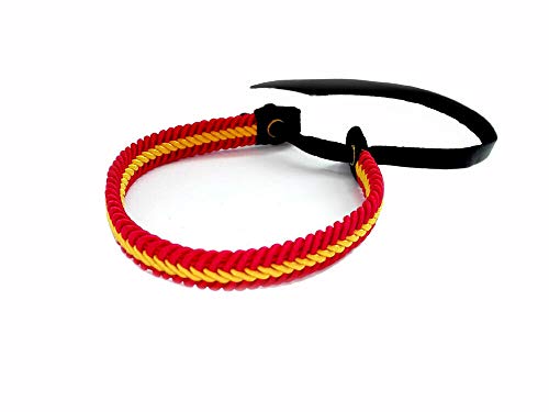YOJAN PIEL | Pack 2 Pulseras Hilo y Cuero Trenzada España | Complementos de Moda Unisex para Hombres y Mujeres de Estilo Atemporal y Elegante | Regalos Originales y Exclusivos