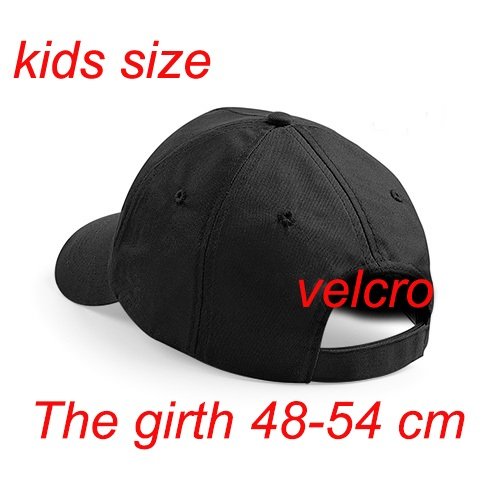 4sold – Gorra de béisbol para niño, verano, de algodón, de calidad, alfabeto de la A a la Z, ajustable, color azul marino Azul H Talla única