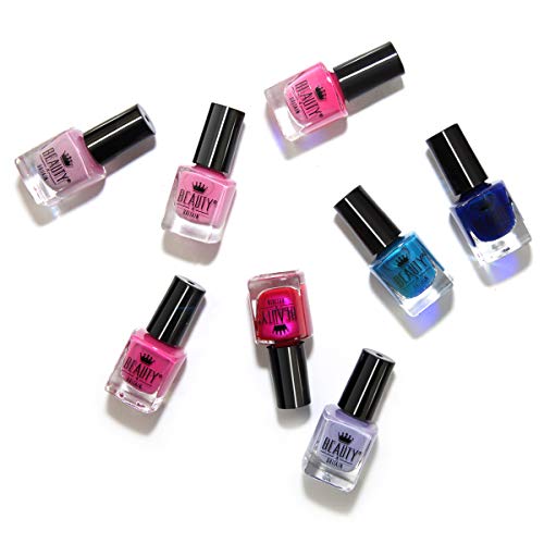 50 x Esmalte De Uñas Conjunto 48 Colores Diferentes 2 Clavos Etiquetas Engomadas Del Arte 2 Cajas De Visualización