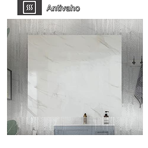 90x70cm Espejo Regulable de Hogar/de Baño con Función Antiniebla + LED Blanco Frío + Interruptor Táctil