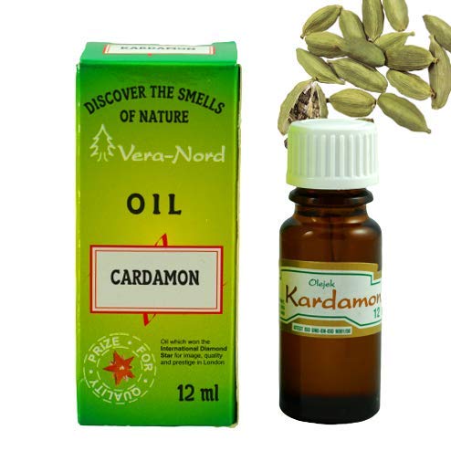 Aceite aromático natural puro, más de 200 fragancias, capacidad de 12 ml, aromaterapia, aceite esencial, aceite esencial para quemadores de aceite, humidificador (cardamomo)