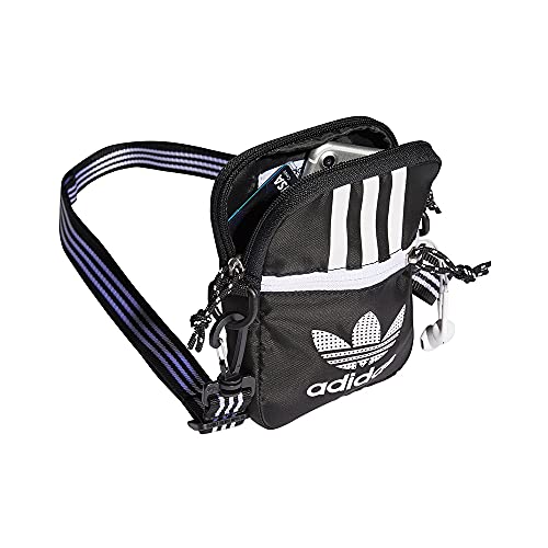 adidas H35579 AC FESTIVAL BAG Gym Bag unisex-adult black/white NS