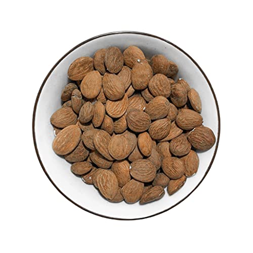 Almendra Marcona Cruda con Piel XL La Balanza Romana - Envase Sostenible de Cartón - 100% Natural - 1 caja de 800 gr de Almenda Marcona con Piel Tamaño XL