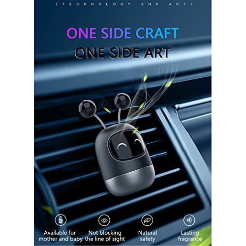 Ambientador de Aire para Coche, Ambientador Difusor, Clip de Ventilación de Aromaterapia, Difusor de Coche Desodorante del Vehículo, 3 Palos de Aroma Sólido con Purificador de Aire