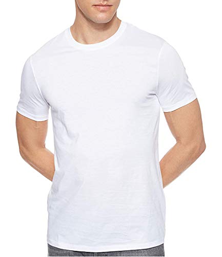 Armani Exchange Pima Small Logo Camiseta, Blanco (White 1100), Hombre