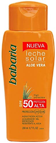 Babaria Leche Solar Aloe Vera SPF50-200 ml