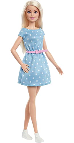 Barbie Malibú y su Backstage Muñeca rubia con set de juego y accesorios de belleza de juguete, regalo para niñas y niños +3 años (Mattel GYG39)